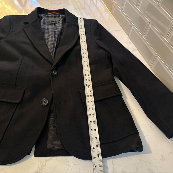 Jack & JONES EFix Medium fit Black Two Button blazer 185/104A (XL) Elbow Patches - Picture 8 of 12